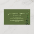 Suche nach grüne pflanzen visitenkarten Efeu