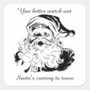 Suche nach vintager weihnachtsmann aufkleber Santa