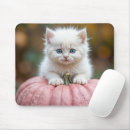 Suche nach weißes kätzchen mousepads Rosa