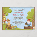 Suche nach gnomes einladungen Kindergeburtstag