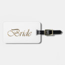 Suche nach weiß und gold gepäckanhänger Bride