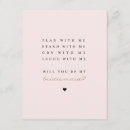 Suche nach brautjungfer einladungen Sind sie meine brautjungfer