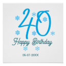 Suche nach 40 geburtstag poster 10 20 30 40