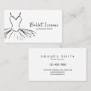 Suche nach tanzstudio visitenkarten Ballerina