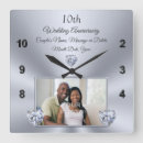 Suche nach 10 hochzeitstag wanduhren Paar