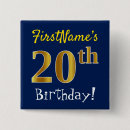 Suche nach 20 geburtstag buttons Geburtstagsparty