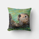 Suche nach der seeotter kissen Niedlicher otter