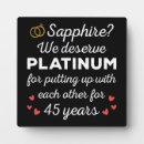 Suche nach 45 hochzeitstag geschenke Saphirblau