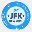Suche nach jfk aufkleber Flughafen