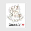 Suche nach let it snow aufkleber Elegant