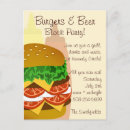 Suche nach burger und bier einladungen Party