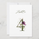 Suche nach lila blumen tischkarten Elegant