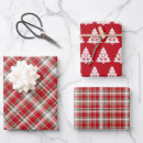 Suche nach weihnachten kariert geschenkpapier Rot