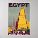 Suche nach ägypten reise poster Vintag