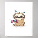 Suche nach funny sloth poster Cartoon