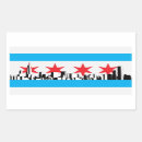 Suche nach chicago flagge aufkleber Stadt