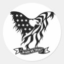 Suche nach gott vertrauen aufkleber Flagge