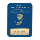 Suche nach 50 geburtstag save the date magnete Elegant
