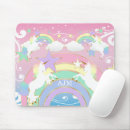 Suche nach regenbogen einhorn mousepads Girl