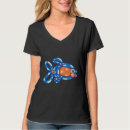Suche nach orange fische tshirts Blau