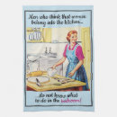 Suche nach retro frau geschirr tücher Hausfrau