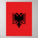 Suche nach albanische flagge poster Tirana