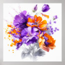 Suche nach violett poster Bouquet