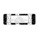 Suche nach musiknoten rücksende aufkleber Schwarz weiß