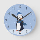 Suche nach penguin wanduhren Niedlich