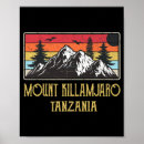 Suche nach kilimanjaro poster Vintag