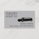 Suche nach chauffeur visitenkarten Limo
