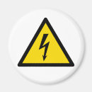 Suche nach gefahren magnete Symbol