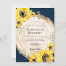 Suche nach holzhochzeit einladungen Sonnenblumenhochzeit