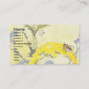 Suche nach vintage bienen visitenkarten Gold