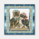 Suche nach vintage katze magnete Blau