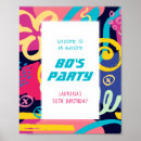 Suche nach retro party poster 80er