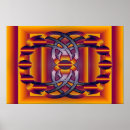 Suche nach molekül poster Abstrakt