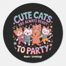 Suche nach kawaii katze aufkleber Katzenliebhaber