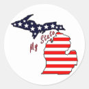 Suche nach made in michigan aufkleber Blau