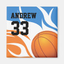 Suche nach personalisierter basketball magnete Orange