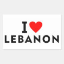 Suche nach der libanon aufkleber Land