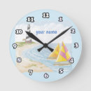 Suche nach leuchtturm wanduhren Segelboot