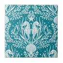 Suche nach koralle und weiß fliesen Ozean