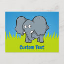 Suche nach elefant cartoon postkarten Tier