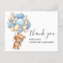 Suche nach blauer ballon postkarten Babydusche