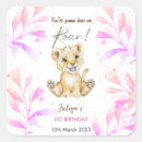 Suche nach rosa löwe aufkleber Für kinder