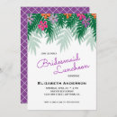 Suche nach bridesmaid luncheon einladungen Lila