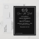 Suche nach modern save the date postkarten Schwarz weiß