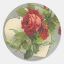 Suche nach rosenhochzeit aufkleber Vintage