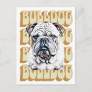 Suche nach englische bulldogge postkarten Bulldogin